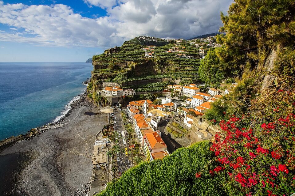 Terrassenküste von Ponta do Sol auf Madeira